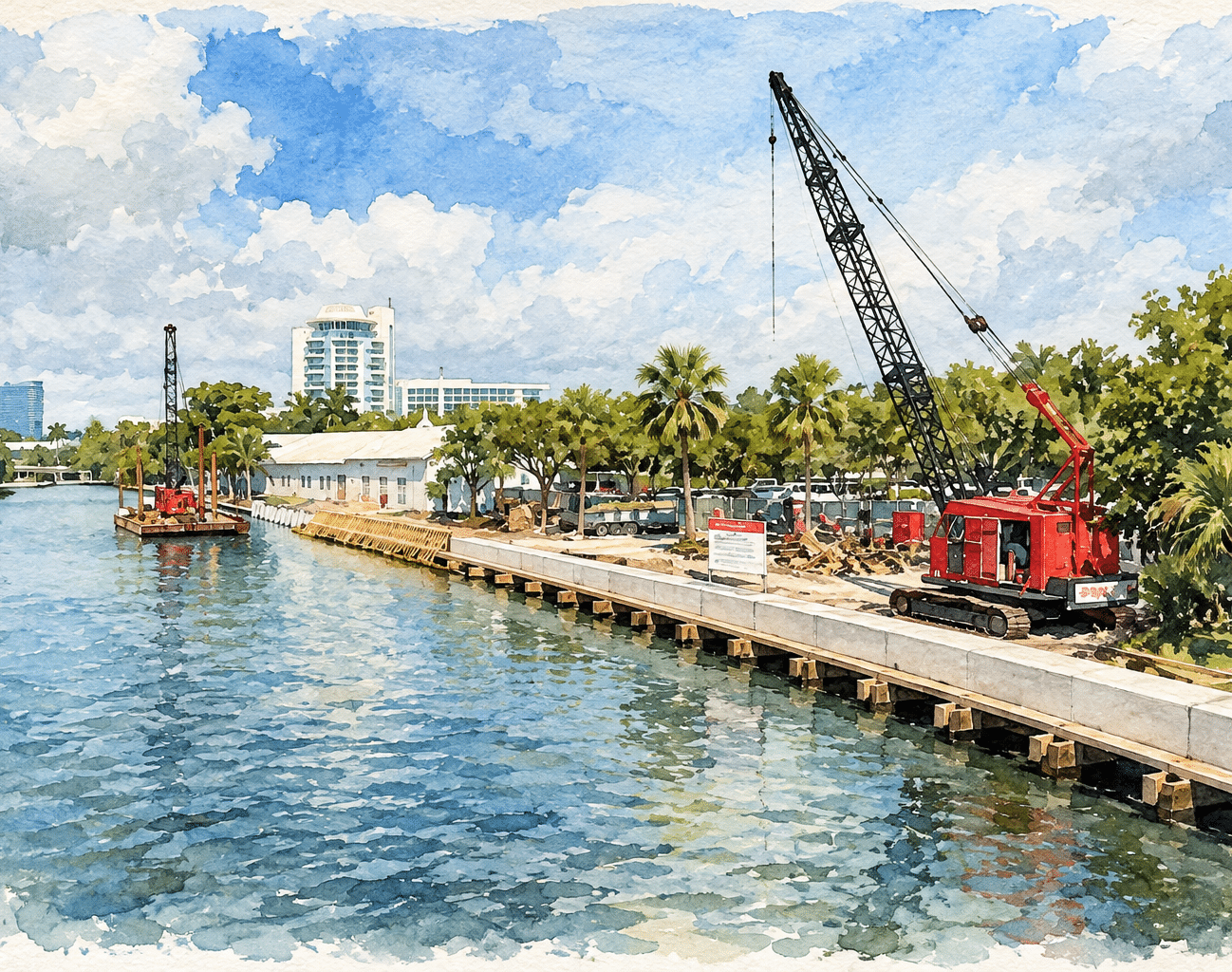 seawall progress